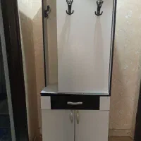 جا کفشی اینه دار سفید