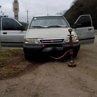 باسلام پرایدمدل ۸۵دوررنگ شاستی جوش جلو