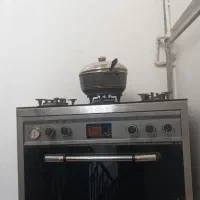 گاز 5شعله صفحه شیشه ای