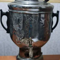 سماور گازی 10لیتری کارکرده سالم