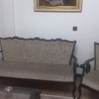 مبل۸نفره همراه با سرویس غذا خوری|مبلمان خانگی و میز عسلی|پرند, فاز ۵|دیوار