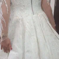 لباس عروس سایز ۳۶تا ۴۲ پشتشم بندیه|لباس|خوی, |دیوار