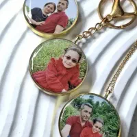 ساخت گردنبندو دسته کلیدو آویز عکس دار رزینی(موسوی)