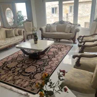 مبل کلاسیک بسیار زیبا و شیک با پارچه ترک