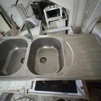 سینک دوقولو درحد،هود داتیس،کابینت ام دی اف|آبچکان و نظمدهنده ظروف|لاهیجان, گلستان|دیوار