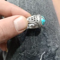 انگشتر مردونه فیروزه|جواهرات|قم, علی آباد|دیوار