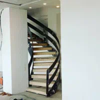 پله فلزی.گرد.پله معلق.دوبلکسی.پله پیچ نرده|خدمات پیشه و مهارت|رودهن, |دیوار