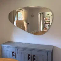 فروش انواع مدل آینه های دفرمه ژورنالی|آینه|تبریز, |دیوار