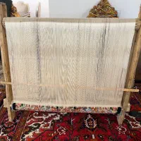 فرش زرع و نیم نیمه کاره نقشه سالاری رج ۶۰