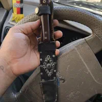 چاقو خنجری قدیمی دو دم