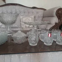 کریستال ۲۵ پارچه ایرانی مارک ساکورا|ظروف سرو و پذیرایی|تهران, شهرک آزادی|دیوار