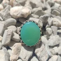 انگشتر نقره سبز