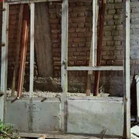 درب پارکینگ درب حیاط درب اهنی|مصالح و تجهیزات ساختمان|اردبیل, |دیوار