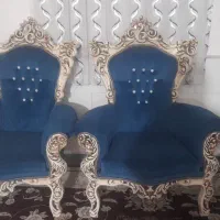 مبل ۹ نفره درحد نو و ۳تا عسلی|مبلمان خانگی و میز عسلی|رزن, |دیوار
