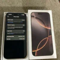 Iphone 16 pro max|موبایل|تهران, سازمان برنامه جنوبی|دیوار