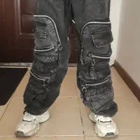 شلوار لی کارگو|کفش و لباس بچه|فولادشهر, مسکن مهر فولادشهر|دیوار