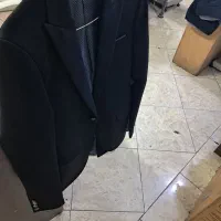 کت شلوار مردانه پارچه جکوار سایز۴۴ نو