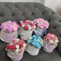 گل و باکس گلهایی که هرگز نمیمیرند