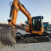 مینی بیل دو منظوره  لاستیکی و زنجیزی آمیگ