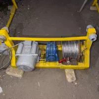 بالابر ساختمانی لوله ضخیم دینام پرقدرت سه اسب تک