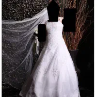 لباس عروس تمام دانتل