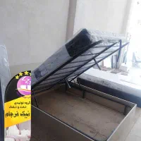 کَف‌تخت فلزی ساده، جک‌دار، باکسی یکنفره و دونفره|تخت و سرویس خواب|مشهد, سپاد|دیوار