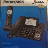 تلفن ۲ گوشی پاناسونیک ژاپن اورجینال مدل KX-TG320JK|تلفن رومیزی|تهران, آسمان|دیوار
