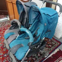 کالسکه دوقلو بسیار محکم