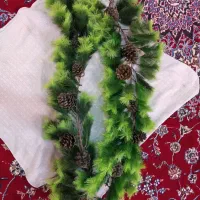 درخت کاج مصنوعی ریسه کاج کریسمس یلداتزیینات ویترین|گل مصنوعی|مشهد, الهیه|دیوار