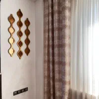 دوعدد پنل پرده پانچ شده
