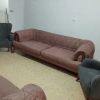 یک دست مبل هفت نفره سالم