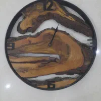 ساعت دیواری چوب طبیعی،شیک و مدرن