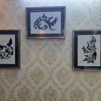 ۳ تا تابلو سیمرغ سنتی