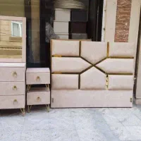 سرویس خواب کامل تخت خواب دونفره نو بار جدید مناسب|تخت و سرویس خواب|مسجد سلیمان, |دیوار