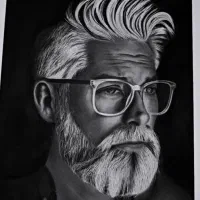 نقاشی سیاهقلم (آموزش نقاشی و طراحی چهره شما)