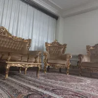 مبل ۹نفره سلطنتی چوب راش|مبلمان خانگی و میز عسلی|هشتگرد, شهرک بعثت|دیوار