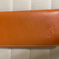 کیف پول مردانه چرم عسلی