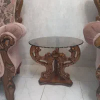 مبلمان سلطنتی ۹ نفره|مبلمان خانگی و میز عسلی|لاهیجان, شقایق|دیوار