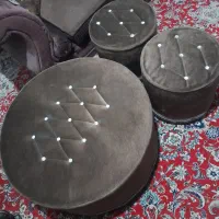 مبل ۵ نفره با جلو مبلی و دوتا عسلی|مبلمان خانگی و میز عسلی|جوادآباد, |دیوار