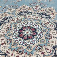 فرش ۱۲متری فیروزه ای خیلی تمیز