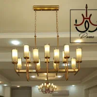 لوستر (ترند سال) کارخانه رومالوستر فردیس سرحدی|لوستر و چراغ آویز|فردیس, سرحدی|دیوار