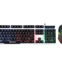 کیبورد و ماوس گیمینگ جرتک (Jertech) مدل STARS KM17