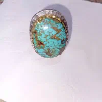 انگشتر فیروزه نیشابوری گرمی ۲۵۰هزارتومان