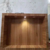 باکس دیواری  دست ساز چراغ دار|کتابخانه، شلف، قفسه‌های دیواری|اهواز, لشکرآباد|دیوار