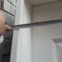 درب و چهار چوب کامل رنگ شده|مصالح و تجهیزات ساختمان|کرج, دولتآباد|دیوار