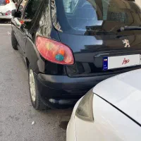 پژو۲۰۶/ دور رنگ / بدون ضرب خوردگی/بدون گیریسی