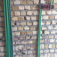 برق کاری ساختمان همراه لوازم الکتریکی به صورت چکی