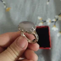 انگشتر نقره و سنگ زینتی|جواهرات|همدان, |دیوار