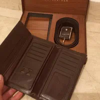 ست کمربند و کیف پول مردانه