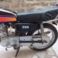 موتور مزایده 125 ژاپنی رنگ فابریک